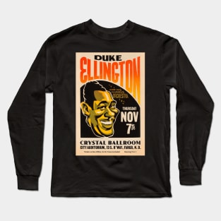 Duke Ellington & His Famous Orchestra - Fargo, ND - 1940 Long Sleeve T-Shirt